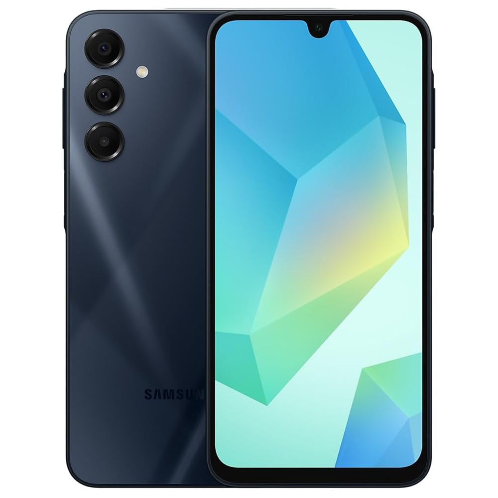 Celular Samsung Galaxy A16 5G A166M 6GB de RAM / 128GB / Tela 6.7" / Dual Sim 5G - Blue Preto (Global)