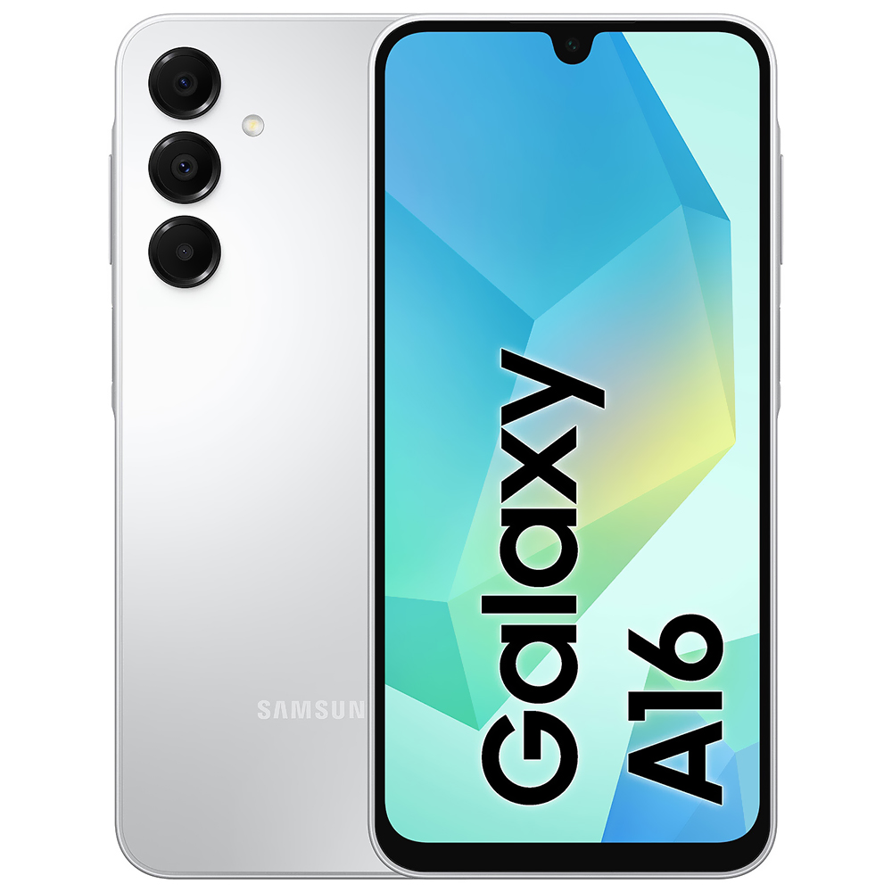 Celular Samsung Galaxy A16 A165M 6GB de RAM / 128GB / Tela 6.7" / Dual Sim 5G - Cinza (Global)