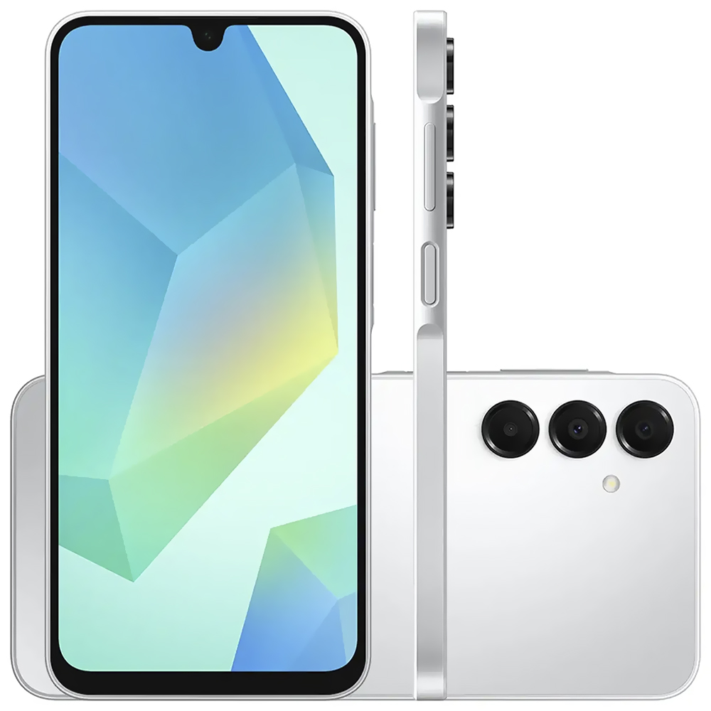 Celular Samsung Galaxy A16 A165M 6GB de RAM / 128GB / Tela 6.7" / Dual Sim 5G - Cinza (Global)