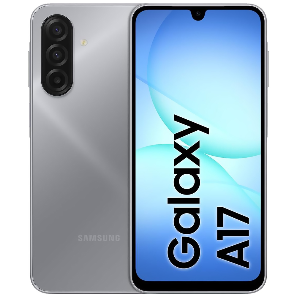 Celular Samsung Galaxy A17 A175F 4GB de RAM / 128GB / Tela 6.7" / Dual Sim LTE - Cinza (Global)