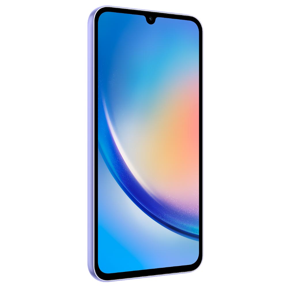Celular Samsung Galaxy A34 5G A346E 8GB de RAM / 256GB / Tela 6.6" / Dual Sim - Awesome Roxo