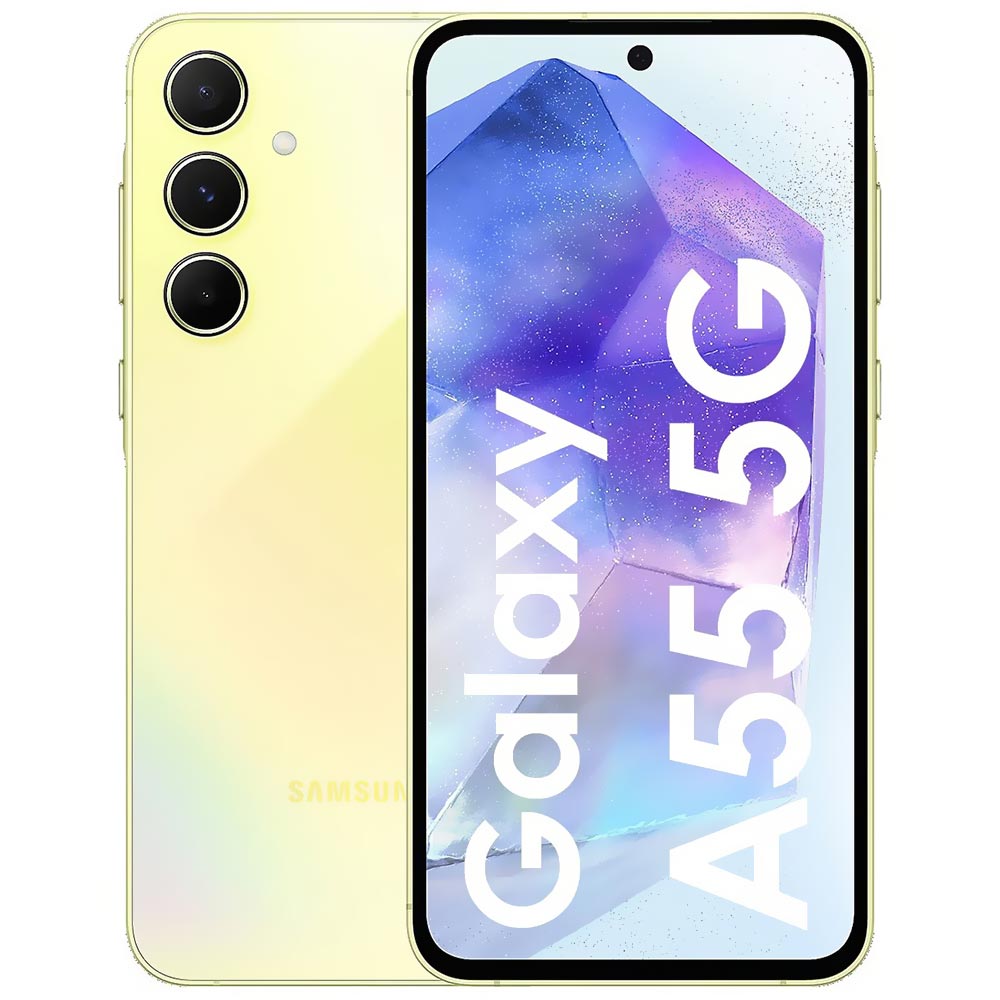 Celular Samsung Galaxy A35 5G A356E 8GB de RAM / 256GB / Tela 6.6" / Dual Sim - Awesome Lemon
