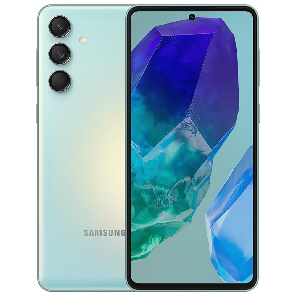 Celular Samsung Galaxy M55 5G M556B 8GB de RAM / 256GB / Tela 6.7" / Dual Sim - Light Verde