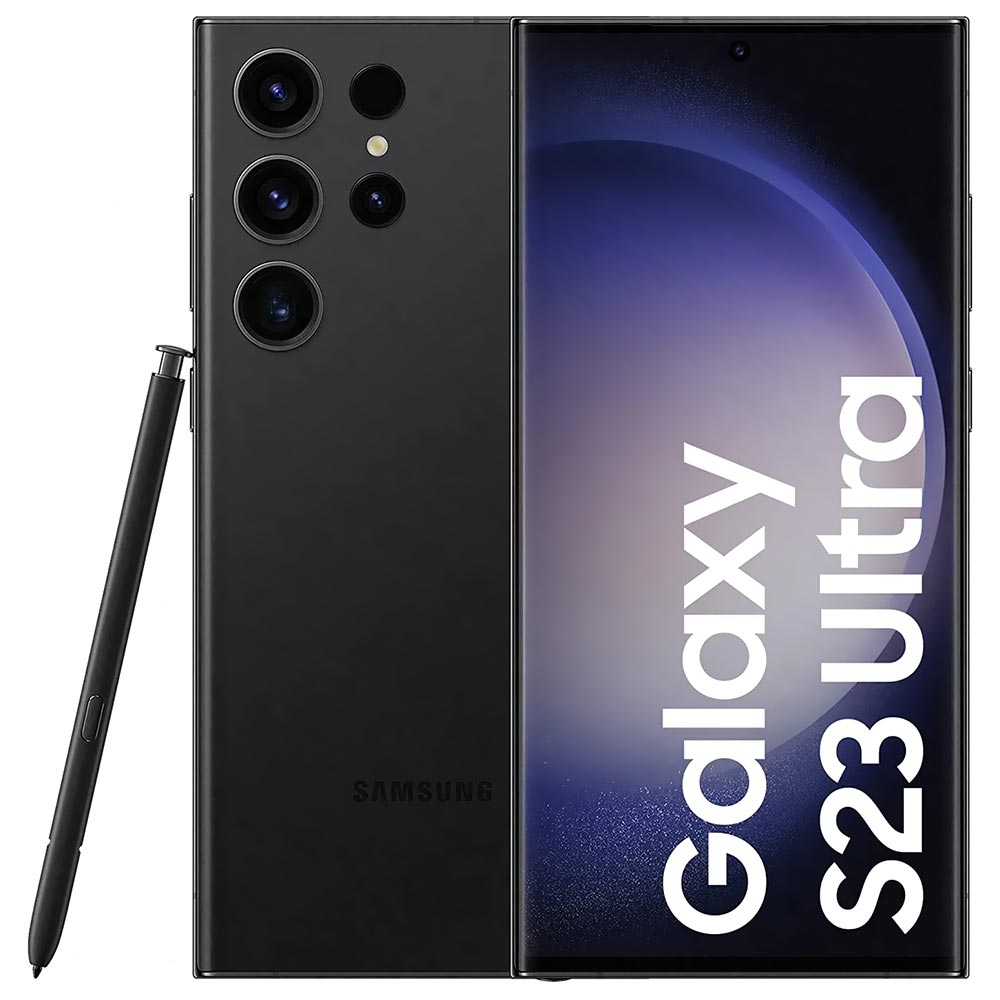 Celular Samsung Galaxy S23 Ultra S918B 12GB de RAM / 256GB / Tela 6.8" / Dual Sim - Phantom Preto