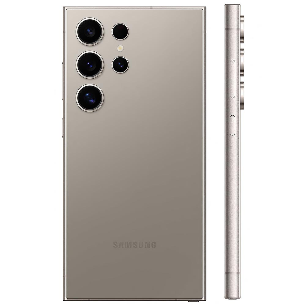 Celular Samsung Galaxy S24 Ultra S928B 12GB de RAM / 1TB / Tela 6.8" / Dual Sim - Titanium Cinza