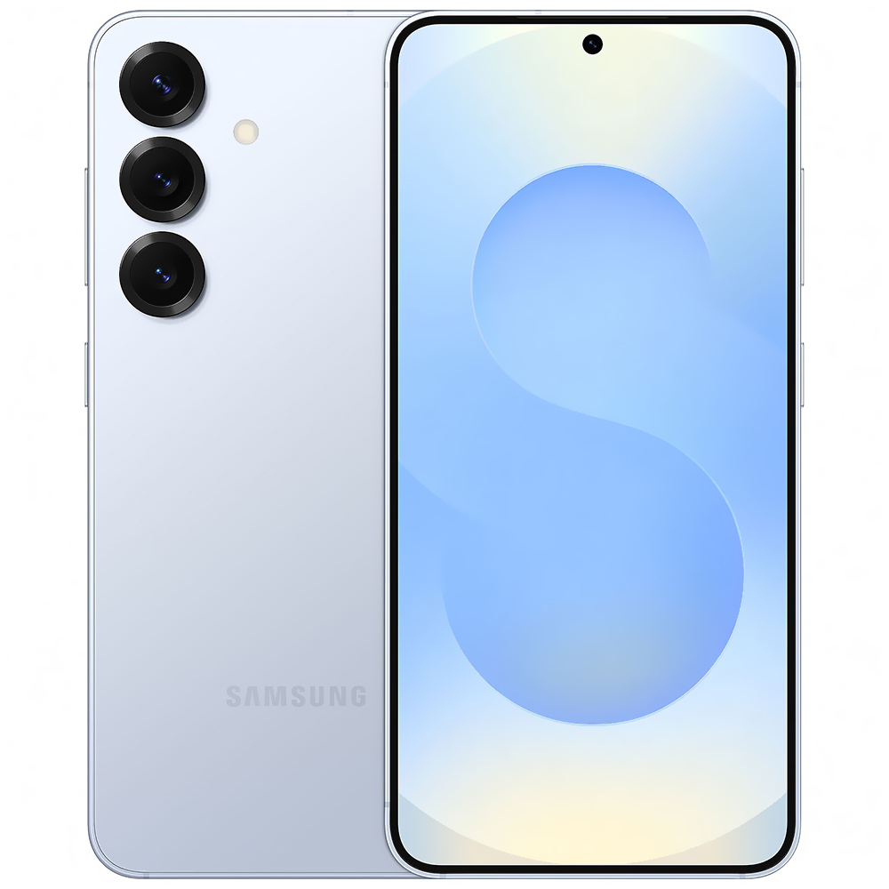 Celular Samsung Galaxy S25 S931B 12GB de RAM / 256GB / Tela 6.2" / Dual Sim 5G - Ice Azul