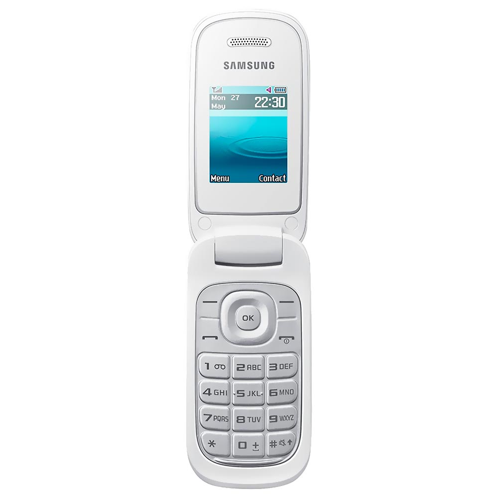 Celular Samsung GT-E1272 Tela 1.77" / Dual Sim - Branco 