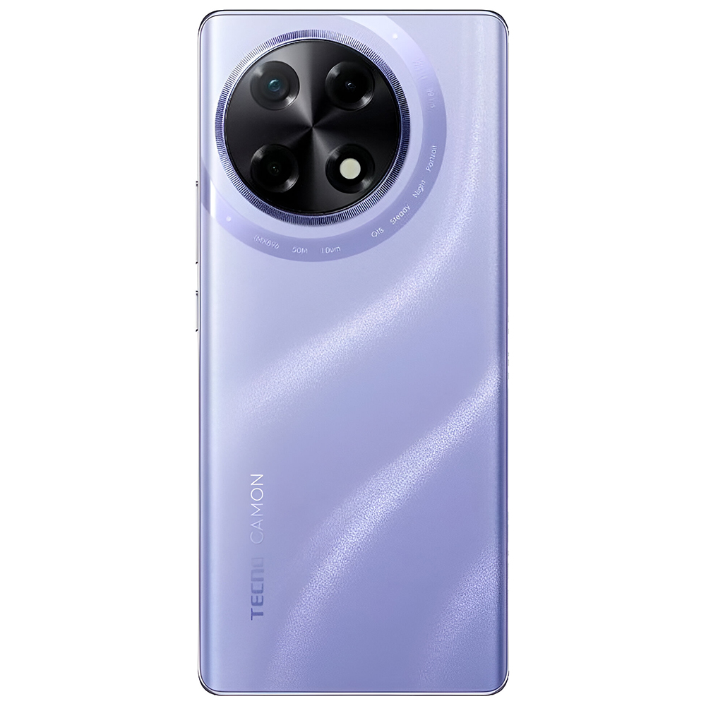 Celular Tecno Camon 30S CLA5 NFC 8GB de RAM / 256GB / Tela 6.78" / Dual Sim LTE - Nebula Roxo