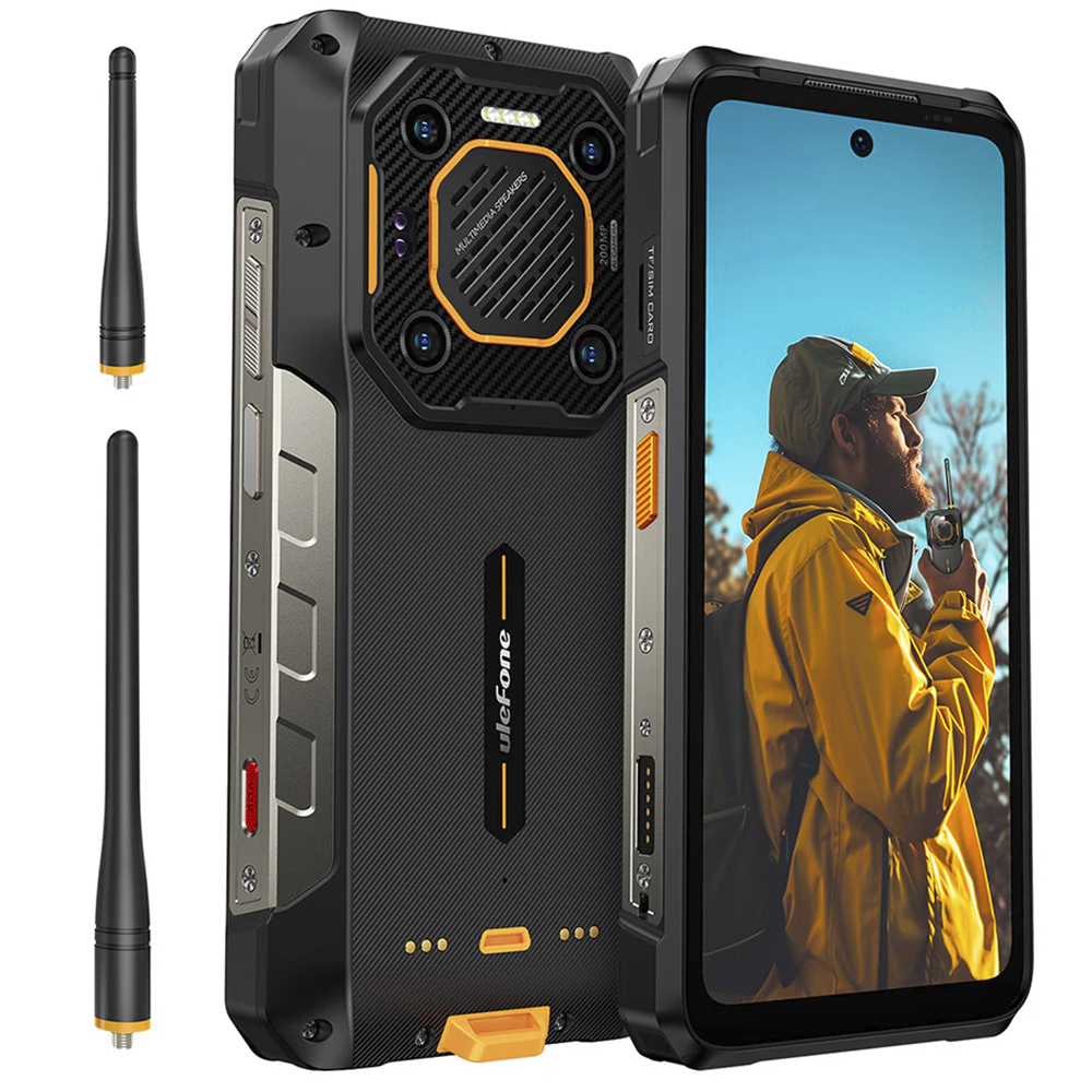 Celular Ulefone Armor 26 Ultra Walkie-Talkie Version 12GB de RAM / 512GB / Tela 6.78" / Dual Sim 5G - Preto
