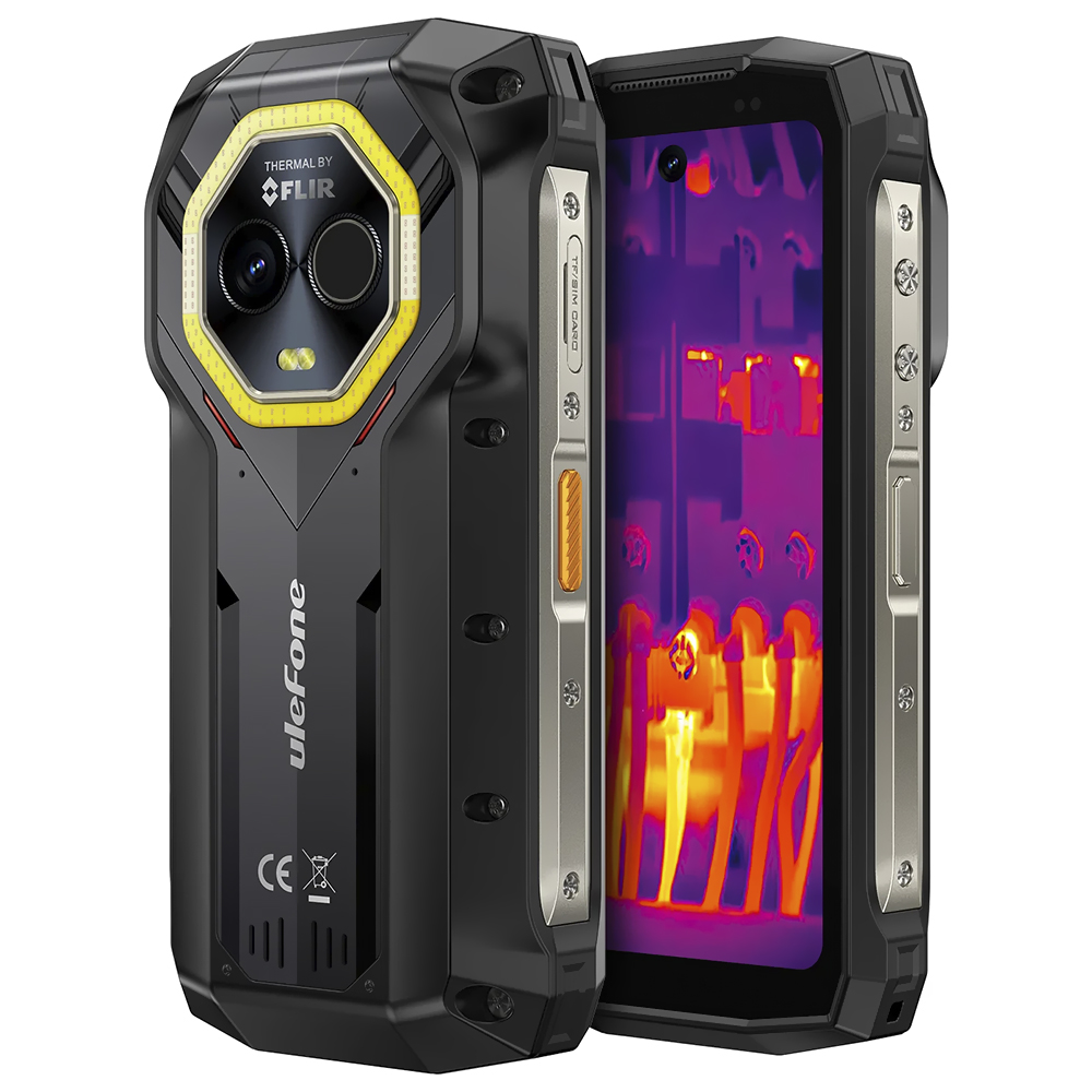 Celular Ulefone Armor Mini 20T Pro 8GB de RAM / 256GB / Tela 4.7" / Dual Sim 5G - Mecha Preto