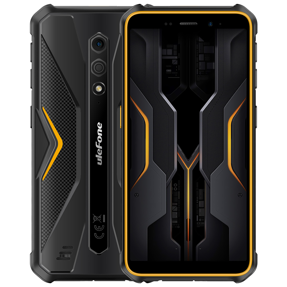 Celular Ulefone Armor X12 Pro 4GB de RAM / 64GB / Tela 5.45" / Dual Sim LTE - Some Laranja