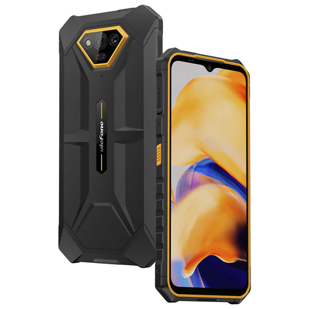 Celular Ulefone Armor X13 6GB de RAM / 64GB / Tela 6.52" / Dual Sim LTE - Some Laranja