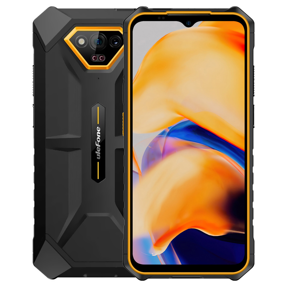 Celular Ulefone Armor X13 6GB de RAM / 64GB / Tela 6.52" / Dual Sim LTE - Some Laranja