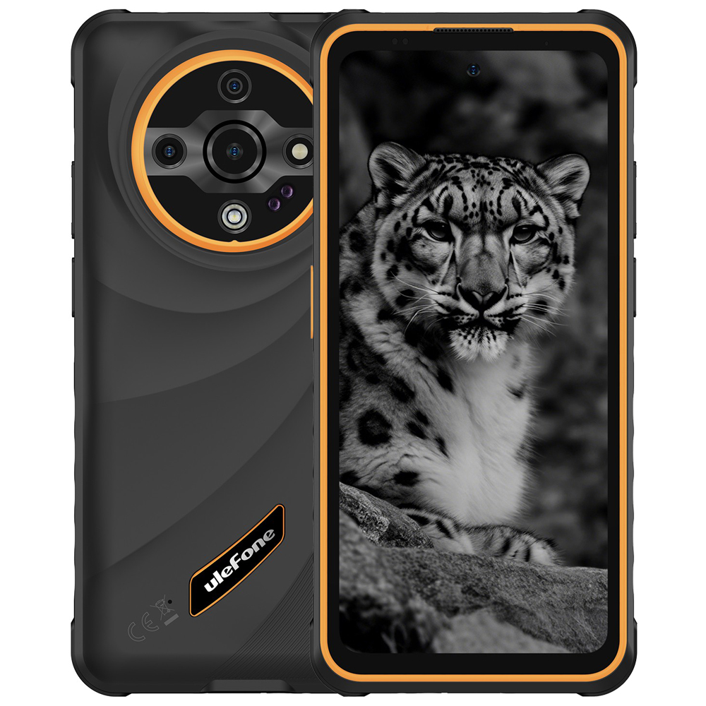 Celular Ulefone Armor X31 6GB de RAM / 128GB / Tela 6.56" / Dual Sim LTE - Few Laranja