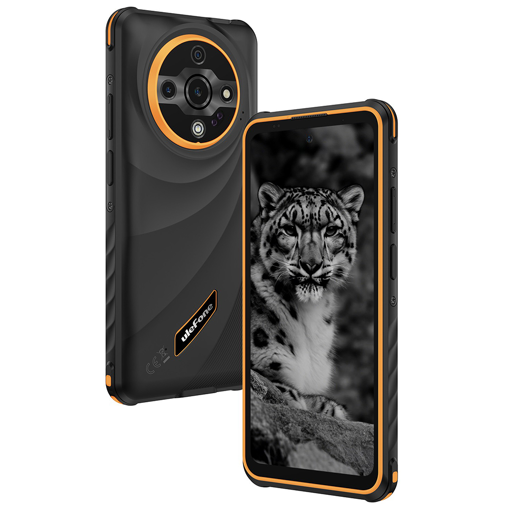 Celular Ulefone Armor X31 6GB de RAM / 128GB / Tela 6.56" / Dual Sim LTE - Few Laranja