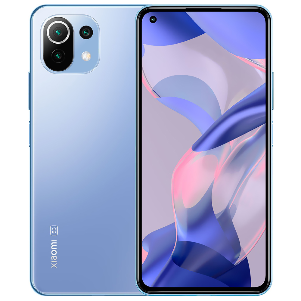 Celular Xiaomi 11 Lite 5G NE 8GB de RAM / 128GB / Tela 6.55" / Dual Sim LTE - Bubblegum Azul 