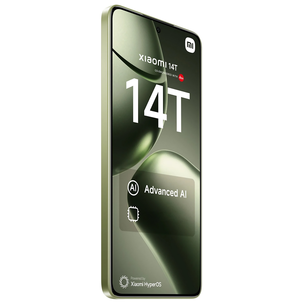 Celular Xiaomi 14T 12GB de RAM / 512GB / Tela 6.67" / Dual Sim 5G - Lemon Verde (Global)