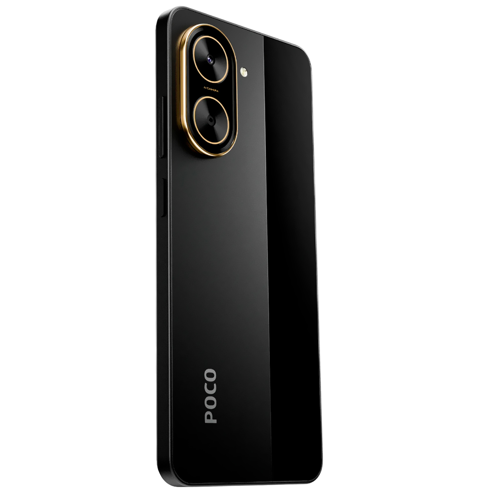 Celular Xiaomi POCO C71 4GB de RAM / 128GB / Tela 6.88" / Dual Sim LTE - Preto (Global)