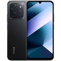 Celular Xiaomi POCO C85 6GB de RAM / 128GB / Tela 6.9" / Dual Sim LTE - Preto (Global)