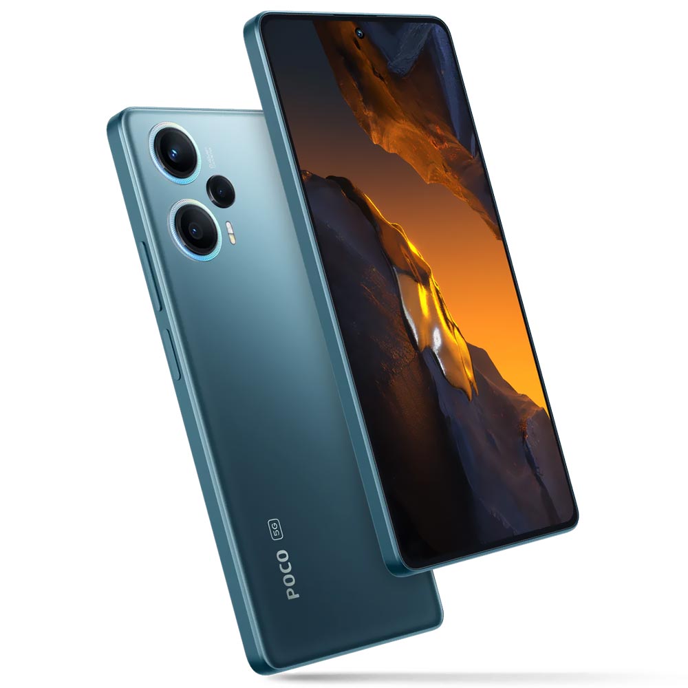 Celular Xiaomi POCO F5 12GB de RAM / 256GB / Tela 6.67" / Dual Sim - Azul (Global)