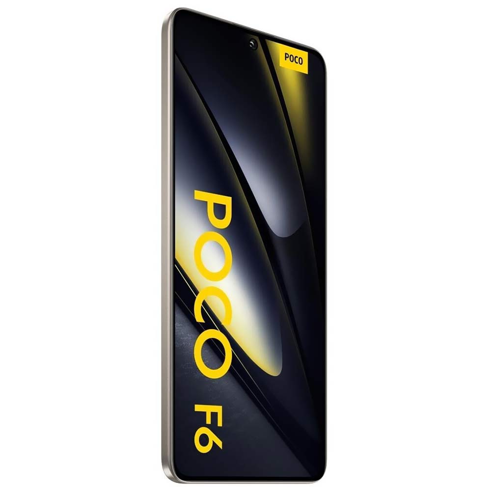 Celular Xiaomi POCO F6 12GB de RAM / 512GB / Tela 6.67" / Dual Sim 5G - Titanium (Global)