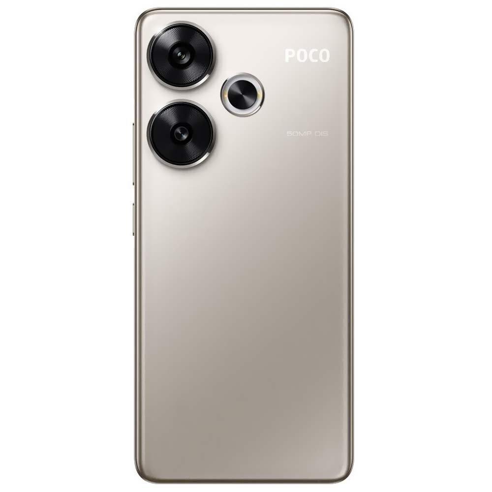 Celular Xiaomi POCO F6 12GB de RAM / 512GB / Tela 6.67" / Dual Sim 5G - Titanium (Global)