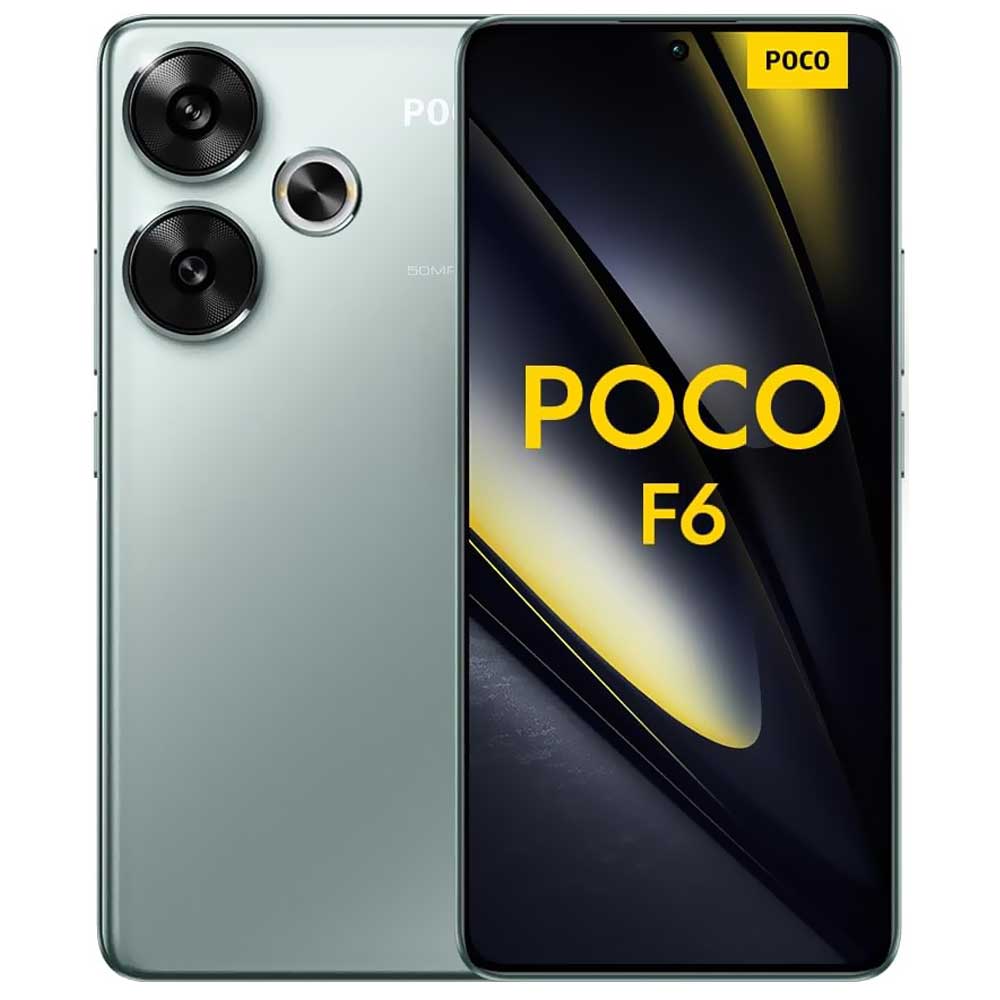 Celular Xiaomi POCO F6 12GB de RAM / 512GB / Tela 6.67" / Dual Sim 5G - Verde (Global)