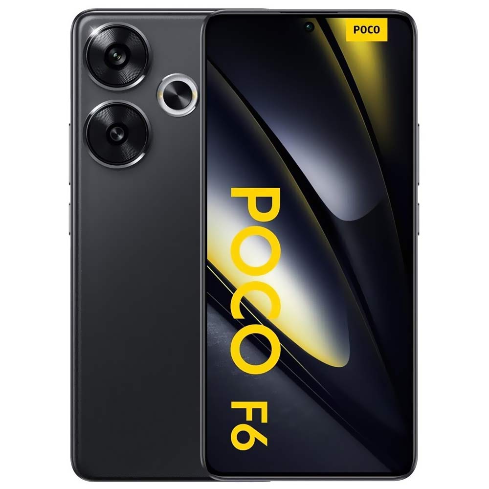 Celular Xiaomi POCO F6 8GB de RAM / 256GB / Tela 6.67" / Dual Sim 5G - Preto (Global)