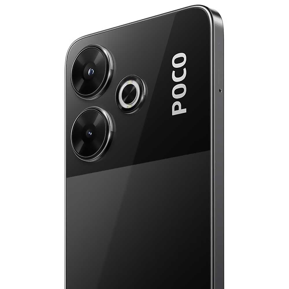 Celular Xiaomi POCO M6 8GB de RAM / 256GB / Tela 6.79" / Dual Sim LTE - Preto (Global)