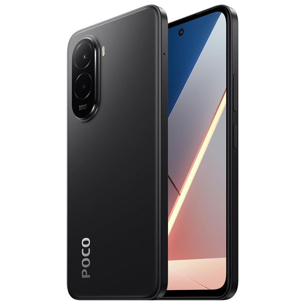Celular Xiaomi POCO M7 6GB de RAM / 128GB / Tela 6.9" / Dual Sim LTE - Preto (Global)