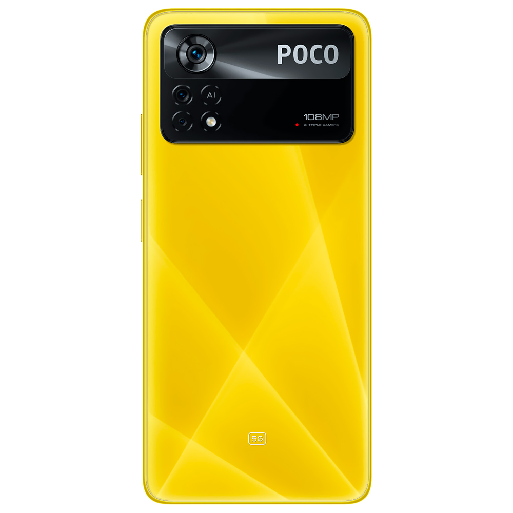 Celular Xiaomi POCO X4 Pro 5G 8GB de RAM / 256GB / Tela 6.67" / Dual Sim - Amarelo (Global)