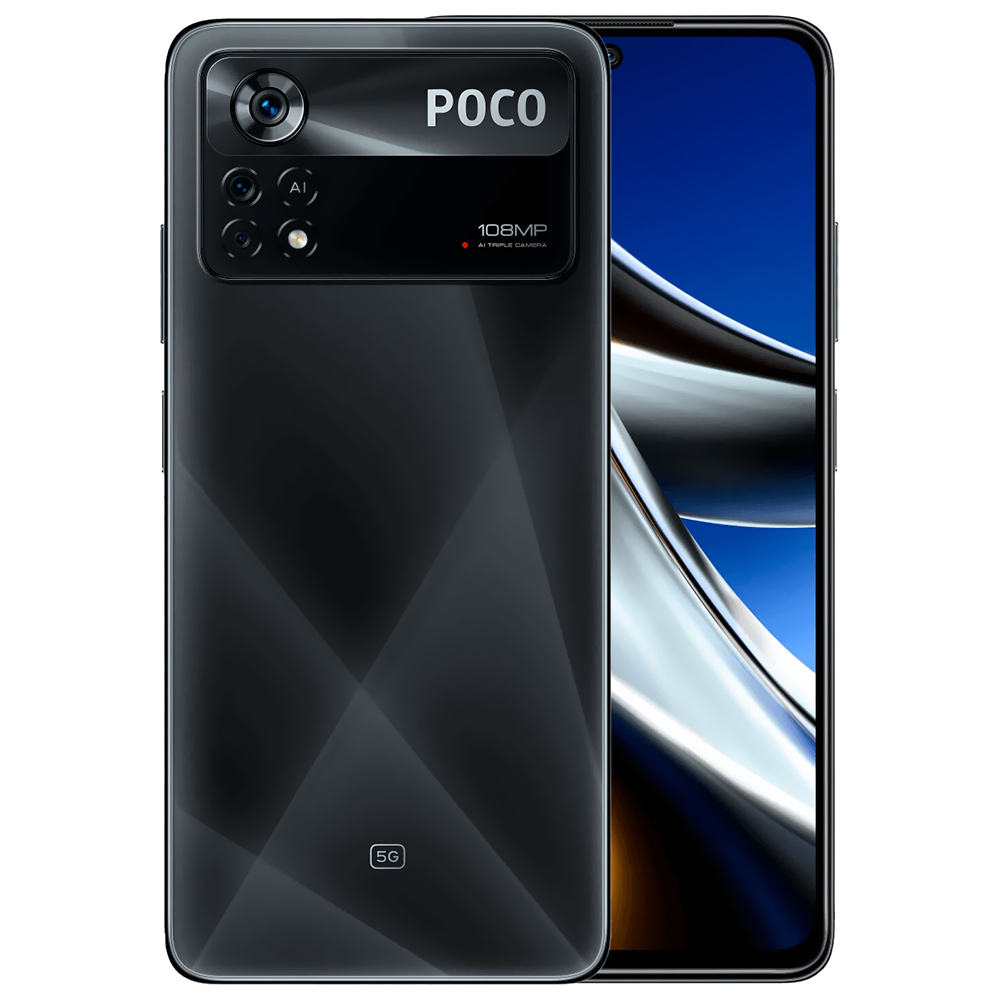 Celular Xiaomi POCO X4 Pro 5G 8GB de RAM / 256GB / Tela 6.67" / Dual Sim - Laser Preto