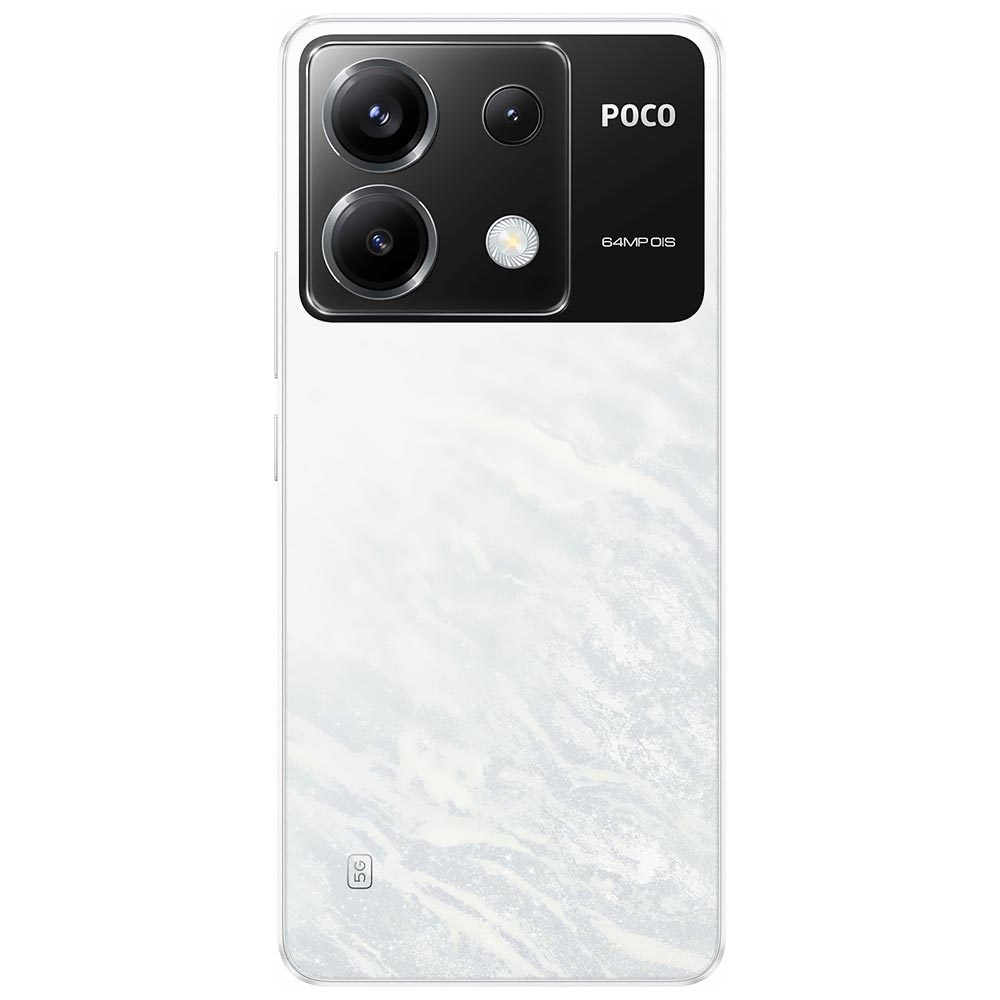 Celular Xiaomi POCO X6 5G 12GB de RAM / 256GB / Tela 6.67" / Dual Sim - Branco (Global)