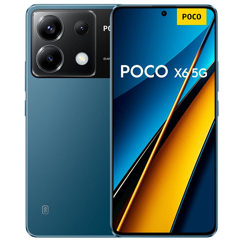 Celular Xiaomi POCO X6 5G 12GB de RAM / 512GB / Tela 6.67" / Dual Sim - Azul (Global)