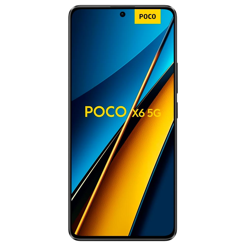 Celular Xiaomi POCO X6 5G 12GB de RAM / 512GB / Tela 6.67" / Dual Sim - Mirror Preto (Índia)