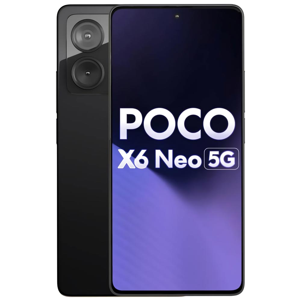 Celular Xiaomi POCO X6 Neo 5G 8GB de RAM / 128GB / Tela 6.67" / Dual Sim - Astral Preto (Índia)