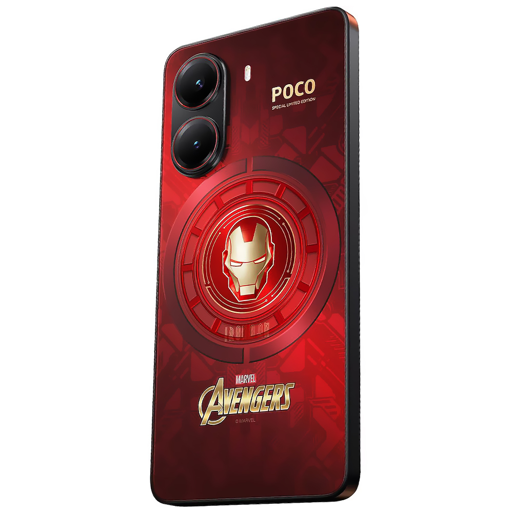Celular Xiaomi POCO X7 Pro Iron Man Edition 12GB de RAM / 512GB / Tela 6.67" / Dual Sim 5G - Red