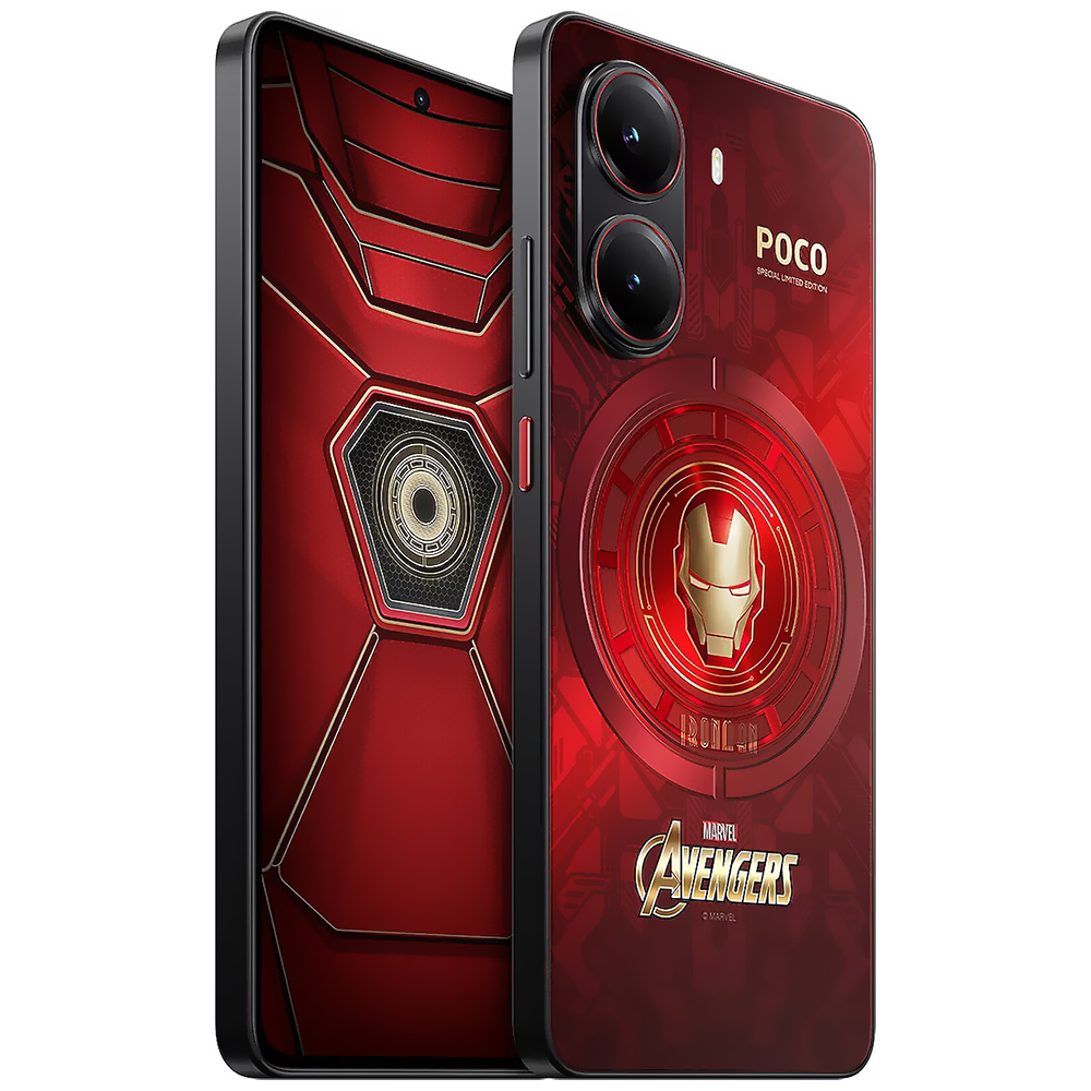 Celular Xiaomi POCO X7 Pro Iron Man Edition 12GB de RAM / 512GB / Tela 6.67" / Dual Sim 5G - Red
