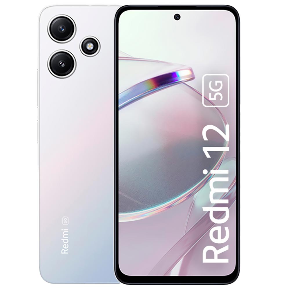 【新品】Xiaomi Redmi12 5G ポーラーシルバー Celular Xiaomi Redmi 12 5G 4GB de RAM / 128GB / Tela 6.79