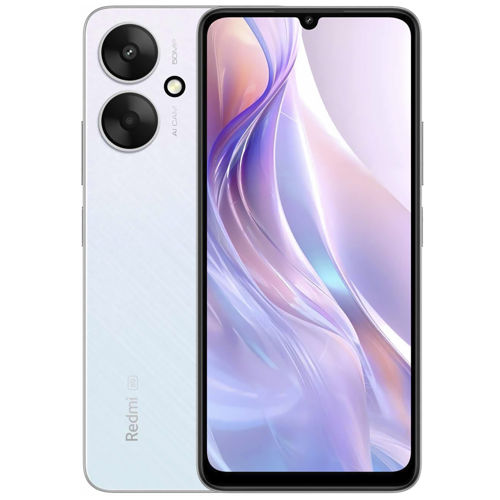 Celular Xiaomi Redmi 13C 5G 4GB de RAM / 128GB / Tela 6.74" / Dual Sim - Starry Prata (Chinês)