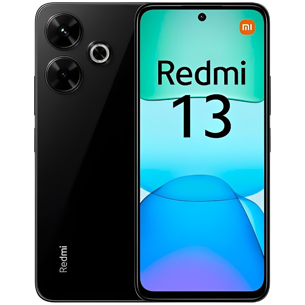 Celular Xiaomi Redmi 13X 8GB de RAM / 256GB / Tela 6.79" / Dual Sim LTE - Midnight Preto (Global)