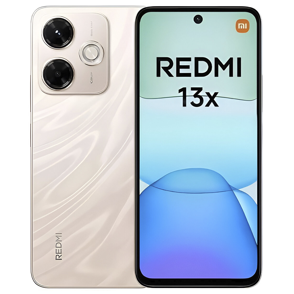Celular Xiaomi Redmi 13X 8GB de RAM / 256GB / Tela 6.79" / Dual Sim LTE - Silk Dourado (Global)