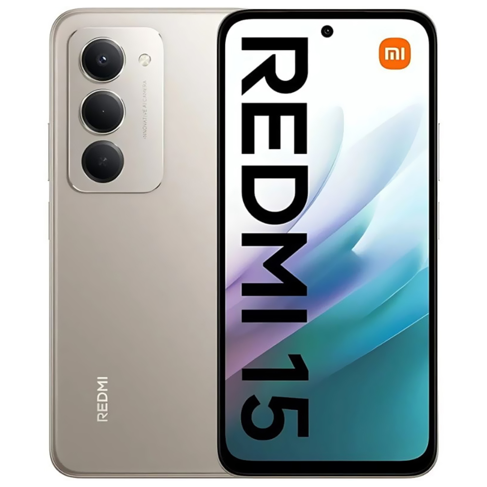 Celular Xiaomi Redmi 15 8GB de RAM / 256GB / Tela 6.9" / Dual Sim LTE - Titan Cinza (Global)