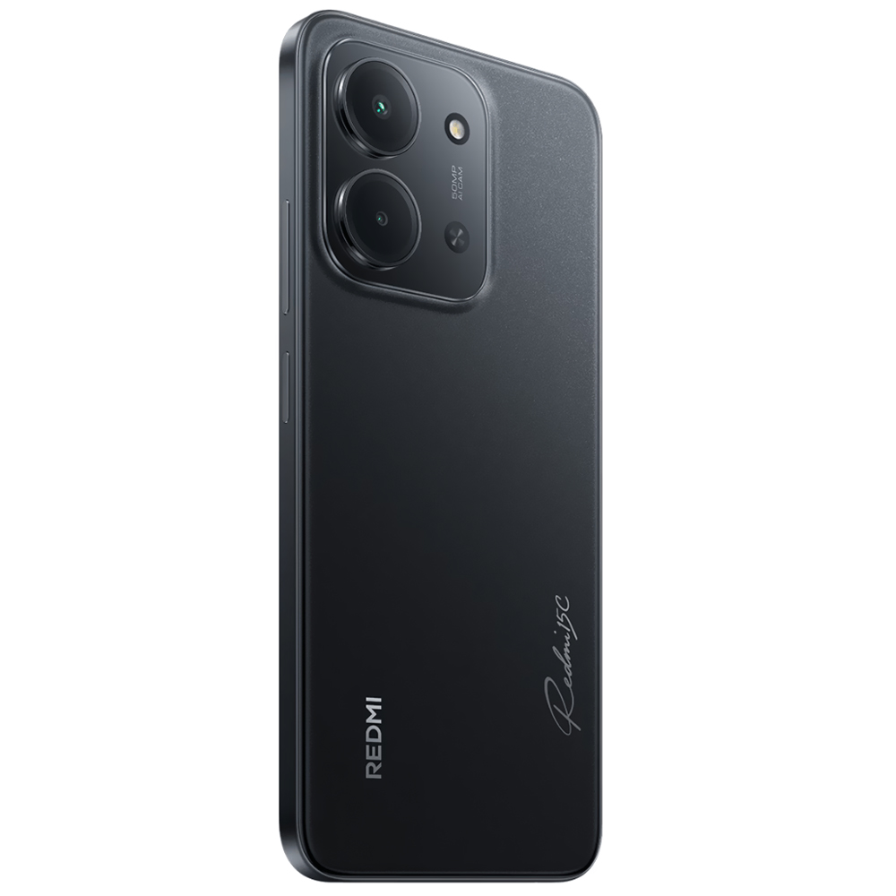 Celular Xiaomi Redmi 15C 4GB de RAM / 128GB / Tela 6.9" / Dual Sim LTE - Midnight Preto (Global)