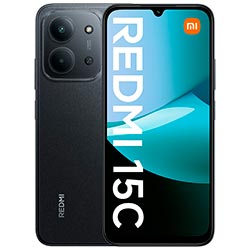 Celular Xiaomi Redmi 15C 4GB de RAM / 256GB / Tela 6.9" / Dual Sim LTE - Midnight Preto (Global)