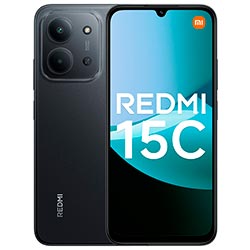 Celular Xiaomi Redmi 15C 6GB de RAM / 128GB / Tela 6.9" / Dual Sim LTE - Midnight Preto (Global)
