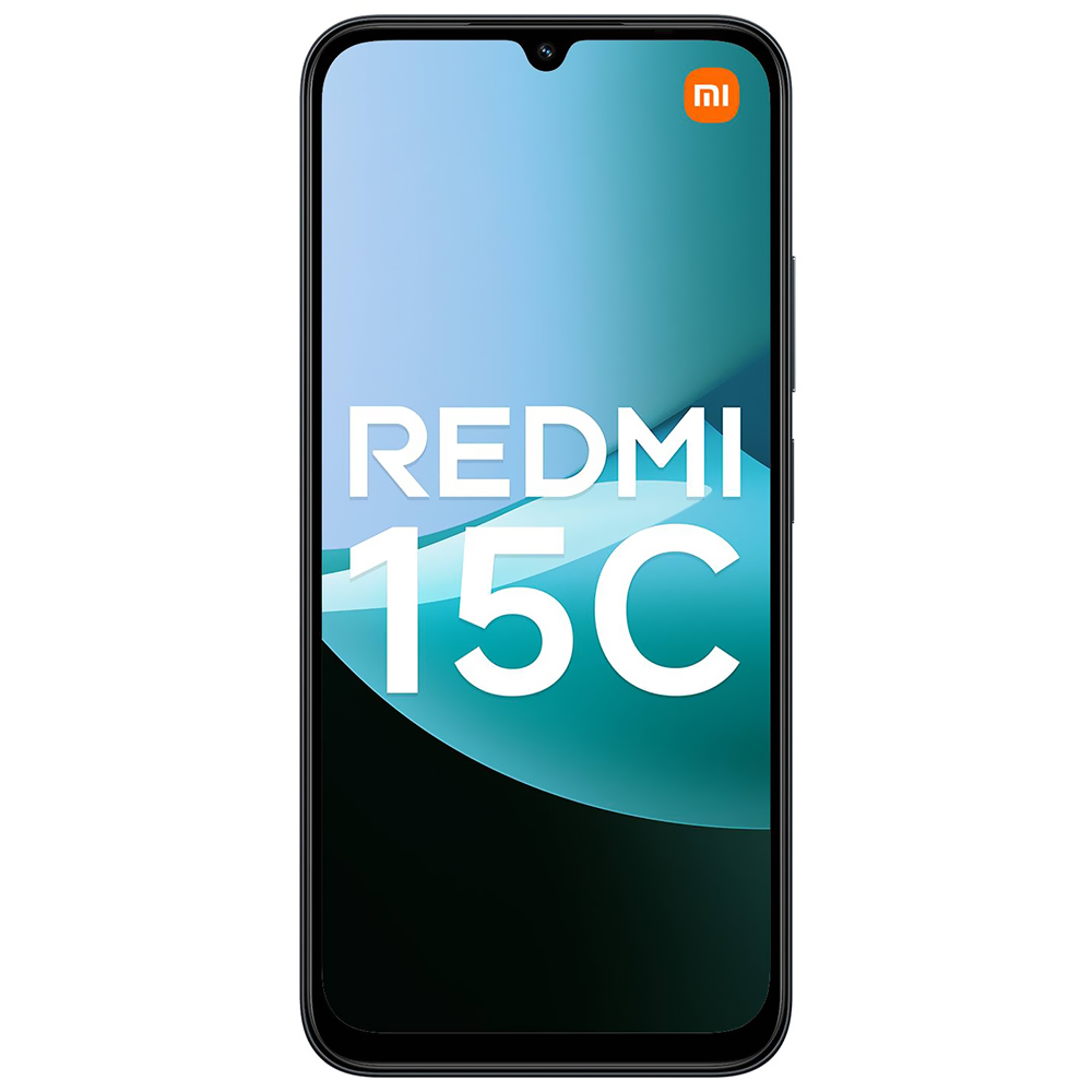 Celular Xiaomi Redmi 15C 6GB de RAM / 128GB / Tela 6.9" / Dual Sim LTE - Midnight Preto (Global)