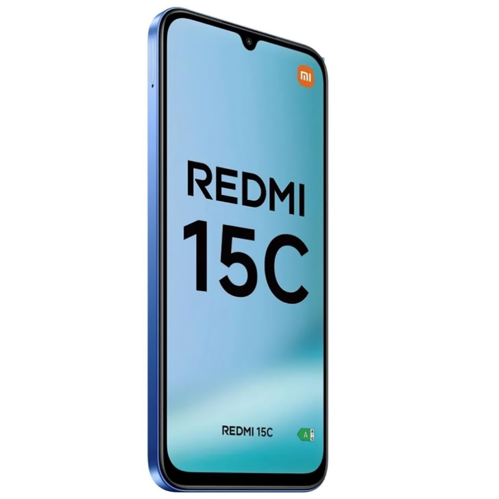 Celular Xiaomi Redmi 15C 6GB de RAM / 128GB / Tela 6.9" / Dual Sim LTE - Moonlight Azul (Global)