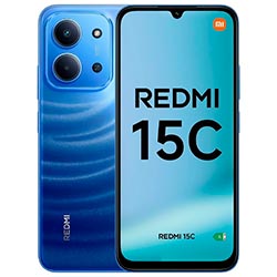 Celular Xiaomi Redmi 15C 8GB de RAM / 256GB / Tela 6.9" / Dual Sim LTE - Moonlight Azul (Global)