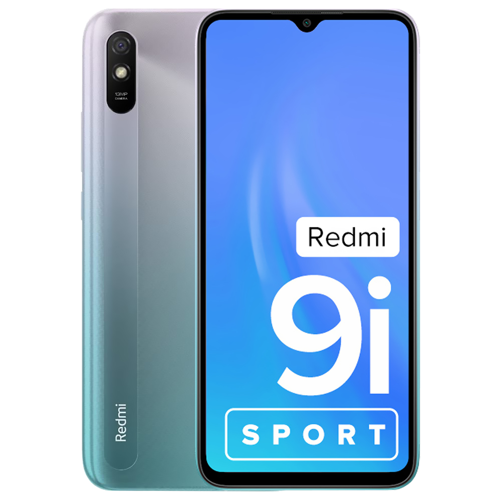 Celular Xiaomi Redmi 9i Sport 4GB de RAM / 64GB / Tela 6.53" / Dual Sim LTE - Metallic Azul (India)